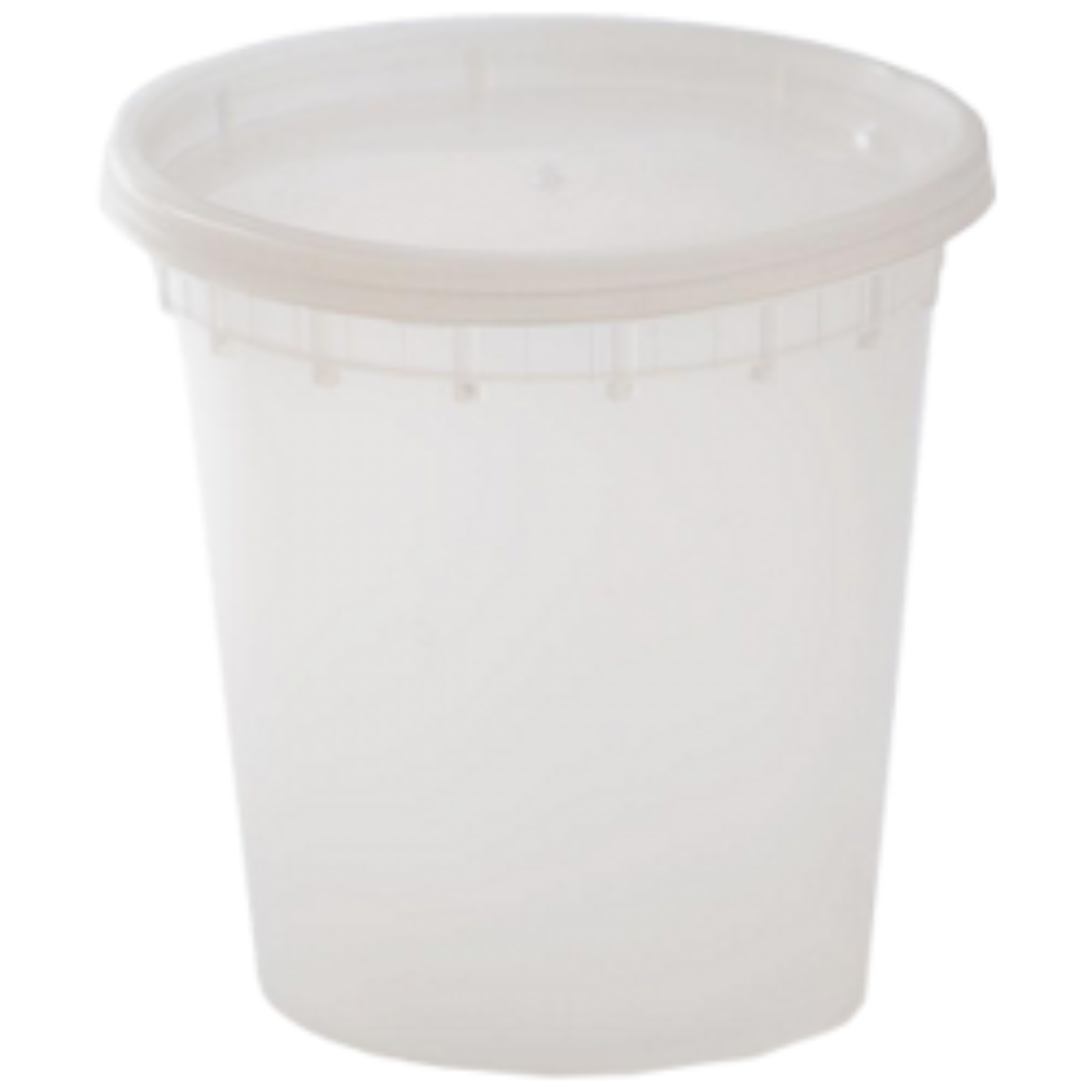 Plastic Soup Container