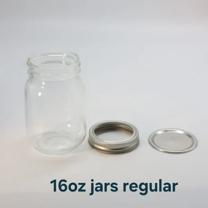 Mason Jars 16oz Regular